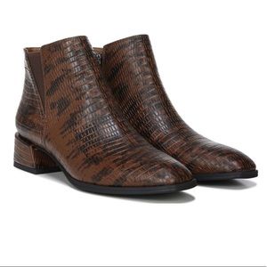 NEW Franco Sarto Franco Nico Block Heel Bootie - Espresso - Size 6.5